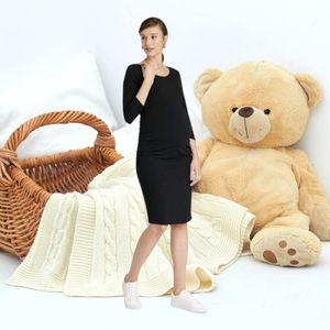 Liu & Qu Classic Black Maternity Dress, NWT